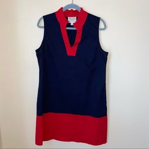 Sail to Sable Red/Navy Shift